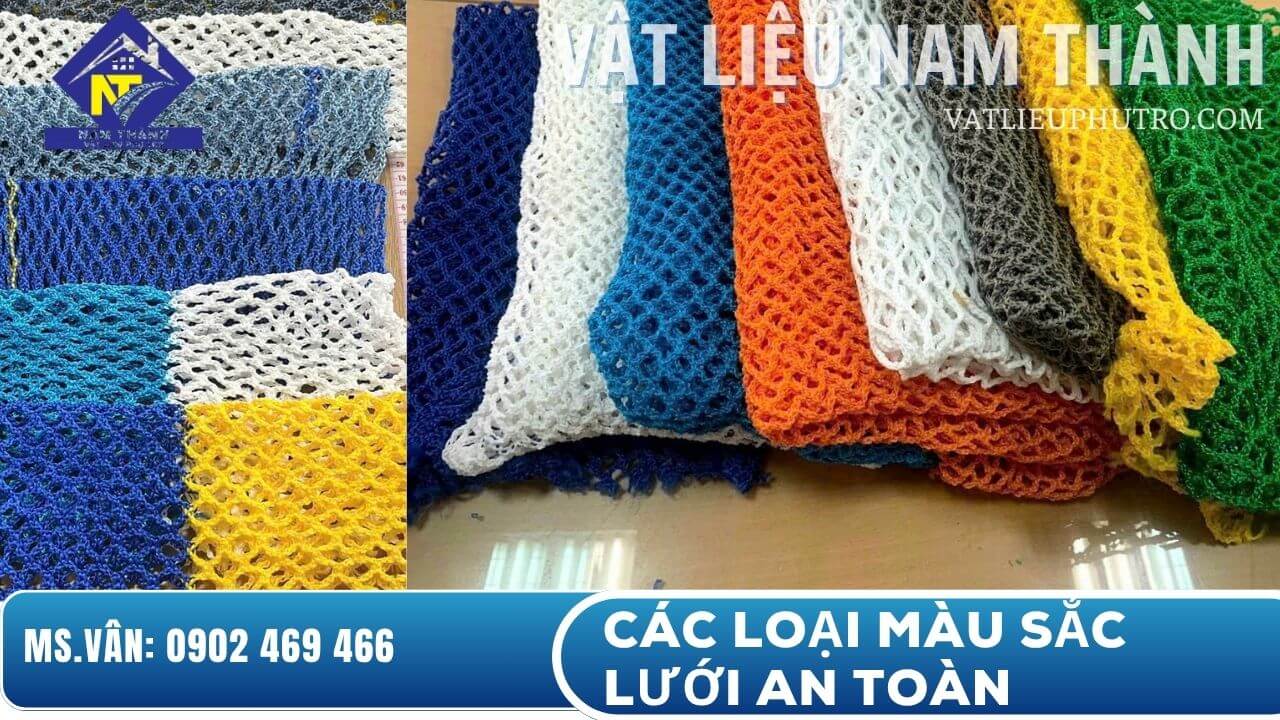 Các loại màu sắc lưới hứng vật rơi