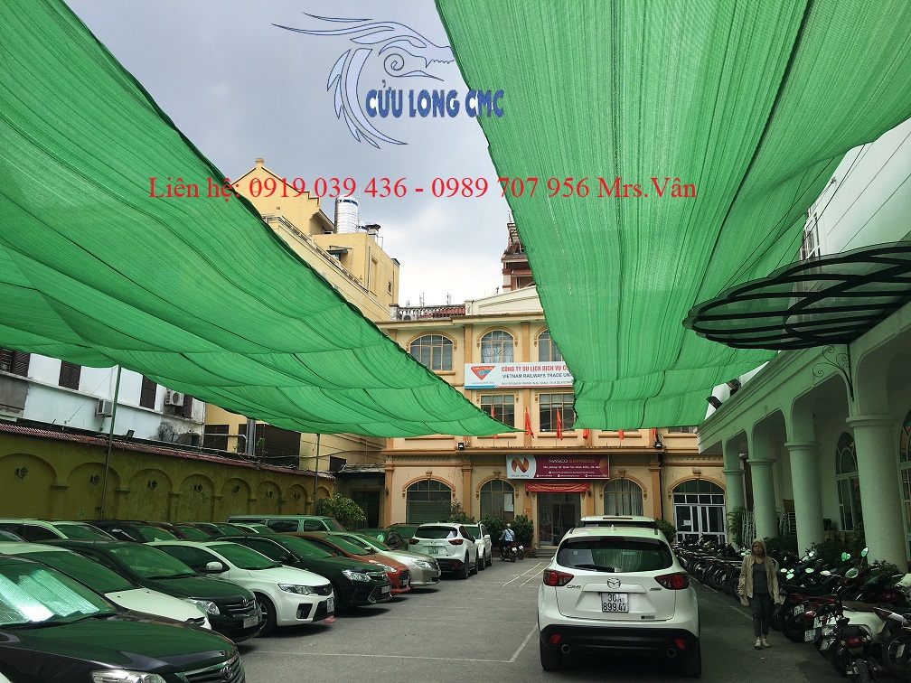 Lưới bao che cho bãi đỗ xe
