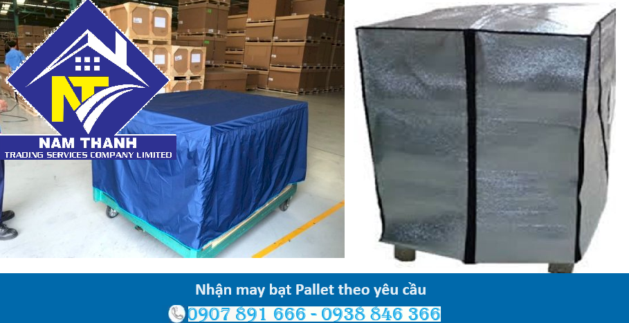 May bạt Pallet