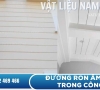 Cách tạo đường ron âm đẹp mắt dễ dàng cho công trình