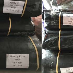 BẠT NHỰA HÀN QUỐC 2 MẶT ĐEN