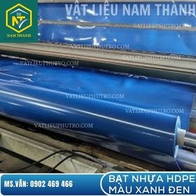 BẠT NHỰA HPDE MÀU XANH