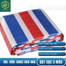 BẠT SỌC 3 MÀU