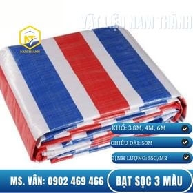 BẠT SỌC 3 MÀU