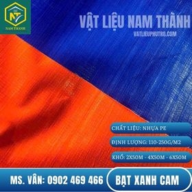 BẠT XANH CAM GIÁ RẺ