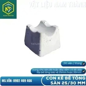 CON KÊ BÊ TÔNG 25/30F SÀN LỚP DƯỚI, DẦM