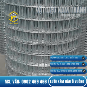 LƯỚI KẼM HÀN Ô VUÔNG