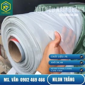 NILON LÓT SÀN MÀU TRẮNG