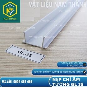 NẸP CHỈ ÂM TƯỜNG GL 15