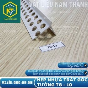 NẸP NHỰA TRÁT GÓC TƯỜNG TG10