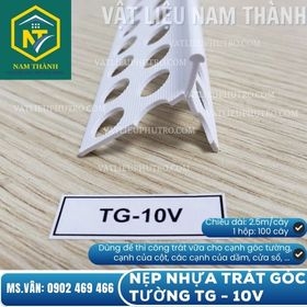 NẸP TRÁT GÓC TƯỜNG TG 10V