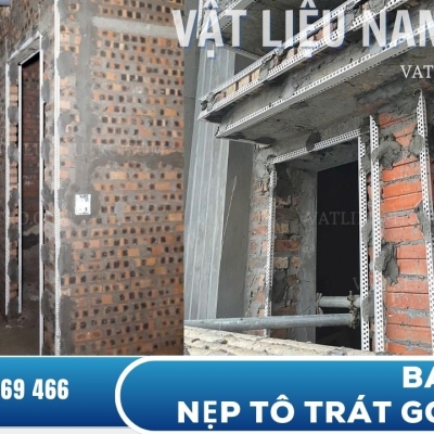 Nẹp trát góc tường giá bao nhiêu 1m?