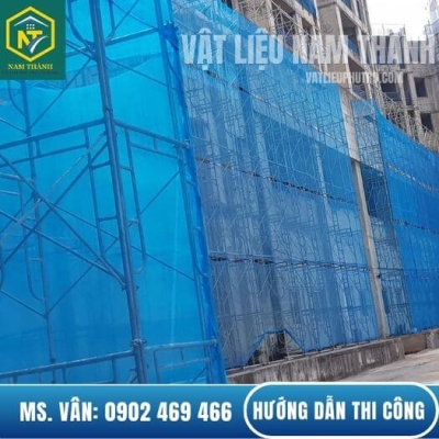 Hướng Dẫn Lắp Lưới Bao Che Công Trình
