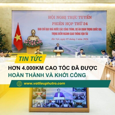 HƠN 4.000KM  CAO TỐC ĐÃ ĐƯỢC HOÀN THÀNH VÀ KHỞI CÔNG