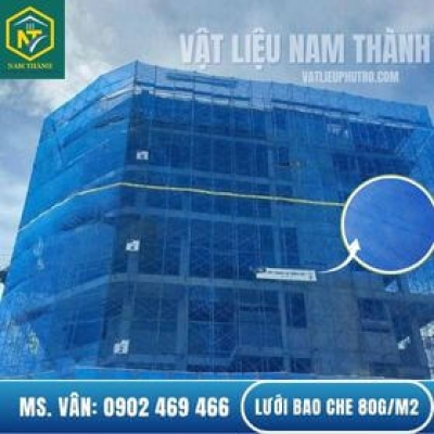LƯỚI BAO CHE CÔNG TRÌNH 80G/M2