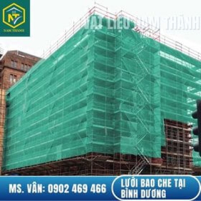 LƯỚI BAO CHE CÔNG TRÌNH TẠI BÌNH DƯƠNG
