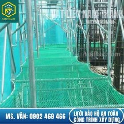 LƯỚI BẢO HỘ AN TOÀN MÀU XANH LÁ