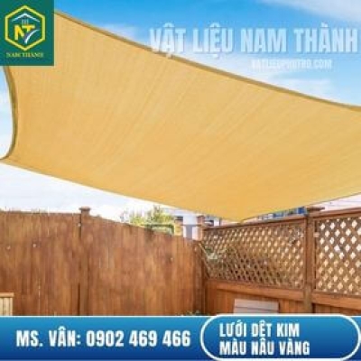 LƯỚI DỆT KIM CHE NẮNG MÀU NÂU VÀNG