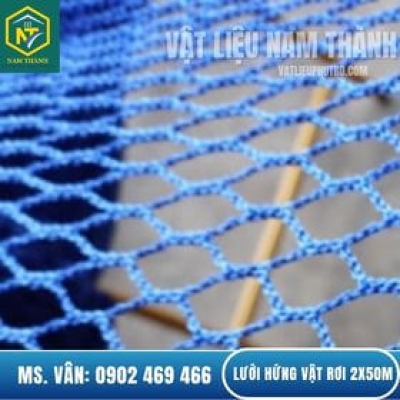 LƯỚI HỨNG VẬT RƠI 2X50M GIẢI PHÁP AN TOÀN CÔNG TRÌNH