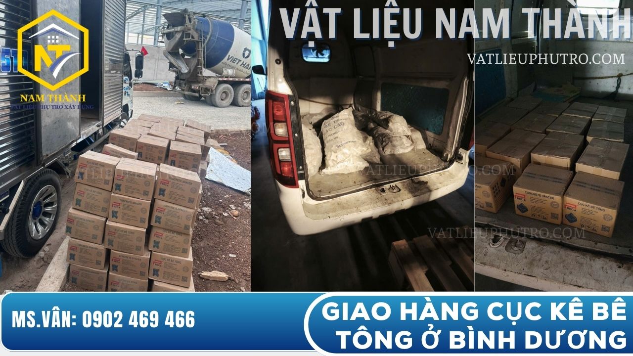 Cung cấp cục kê bê tông tại Bình Dương, chất lượng đồng đều, giao nhanh tận nơi cho công trình xây dựng – Vật tư phụ trợ Nam Thành