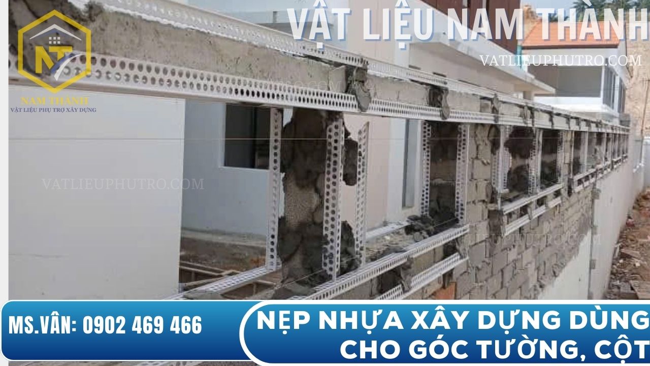 Lợi ích khi sử dụng nẹp nhựa xây dựng: chống thấm, định hình đường ron, tăng thẩm mỹ cho công trình – Vật tư Nam Thành