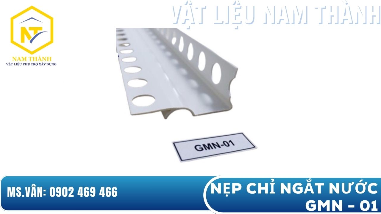 nẹp ngắt nước tạo bo âm tròn