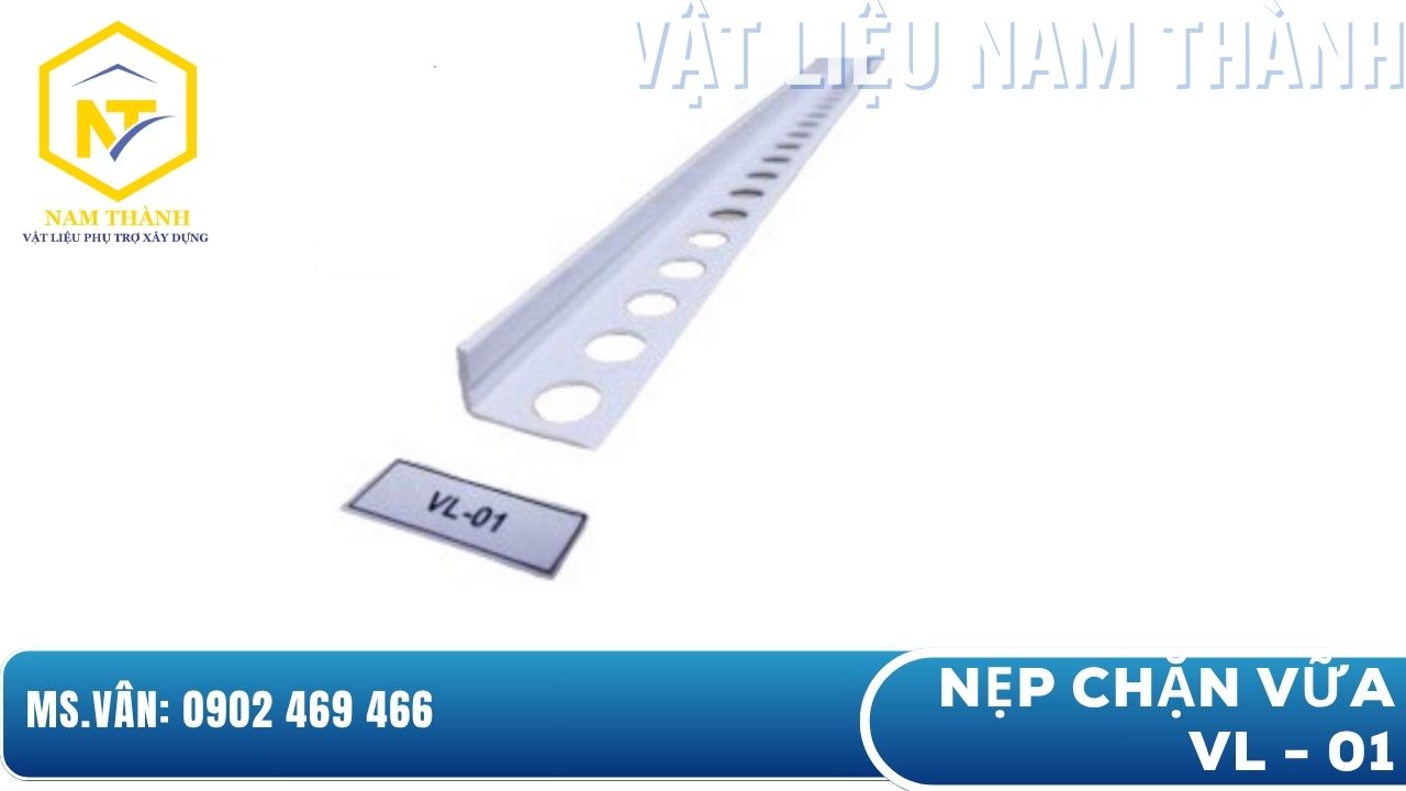 Nẹp tách khe vật liệu VL 01