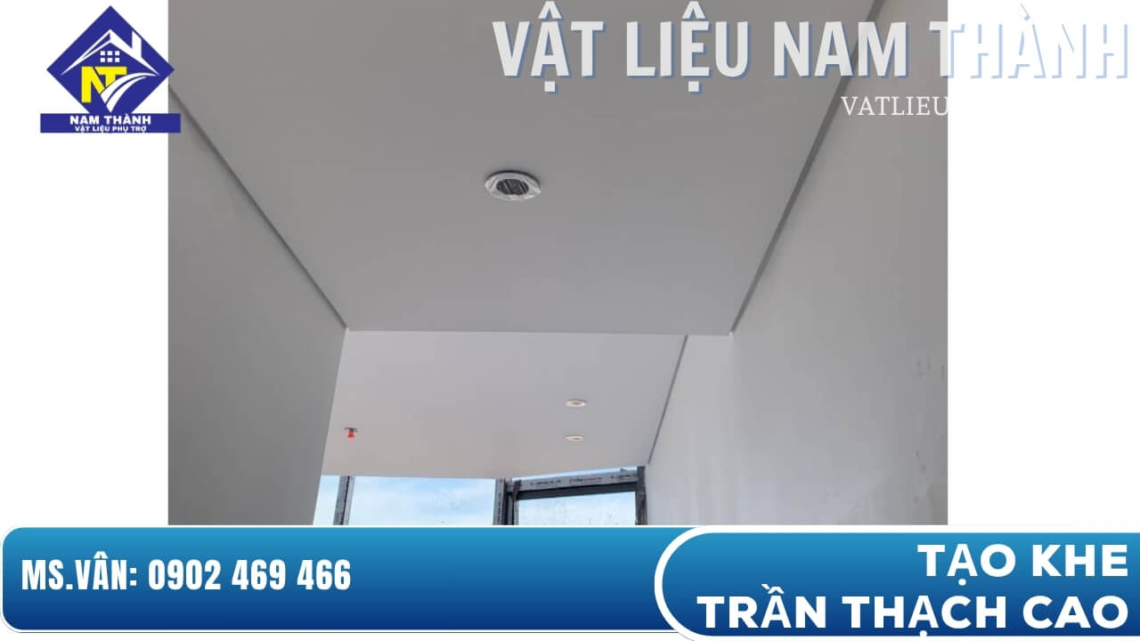 Nẹp tạo khe trần thạch cao