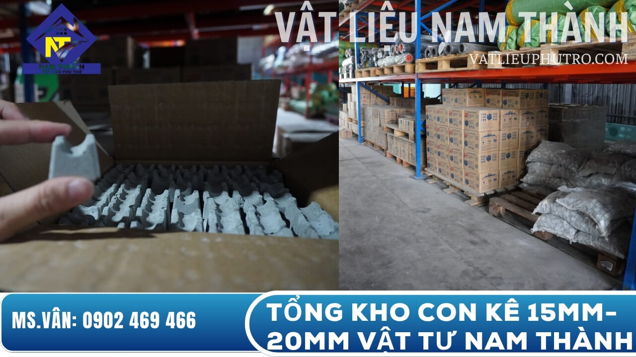 Tổng kho con kê bê tông 15mm 20mm