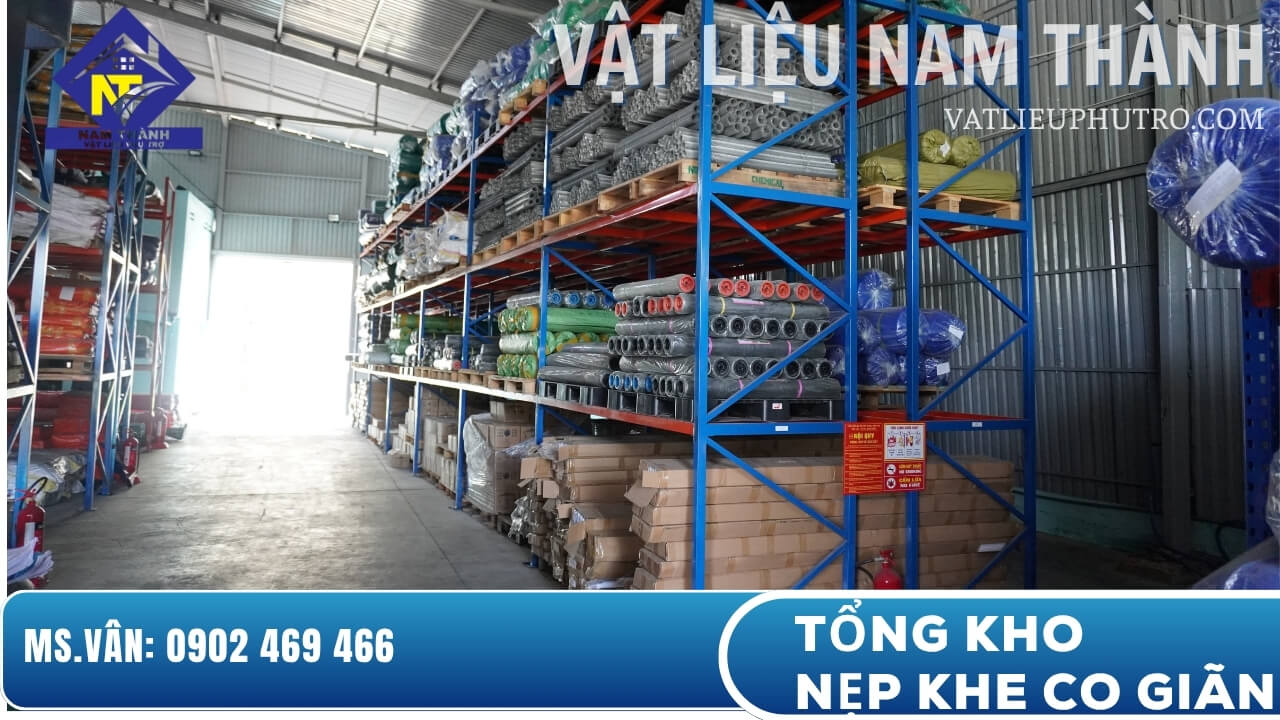 Tổng kho nẹp khe co giãn vật tư Nam Thành