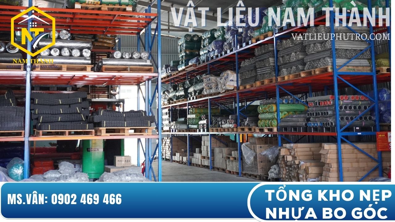 Tổng kho nẹp nhựa bo góc