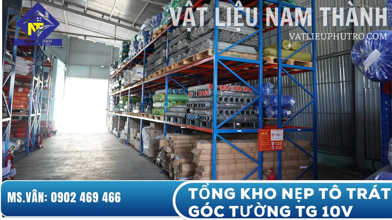 Tổng kho nẹp tô trát góc tường TG 10V