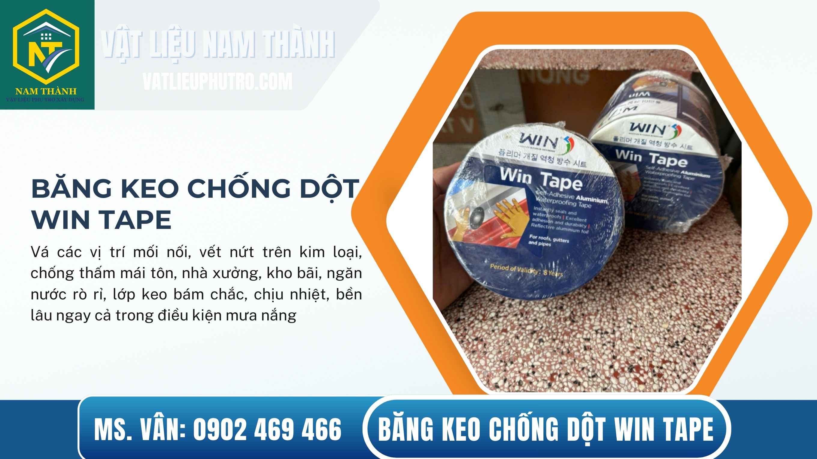 Băng keo nhôm Win Tape