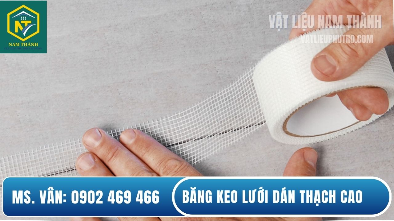 Băng lưới thủy tinh dán trần thạch cao