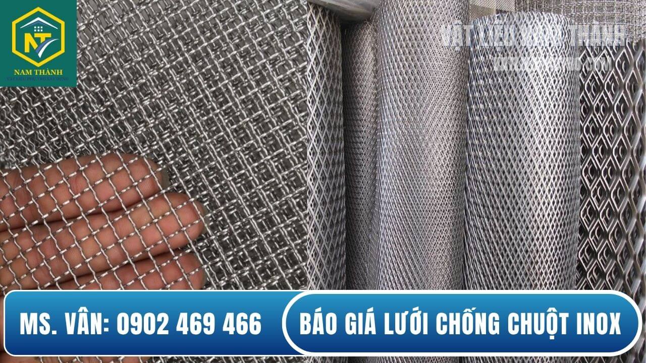 Báo giá lưới chống chuột inox