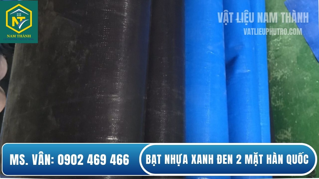 Bạt 2 da xanh đen