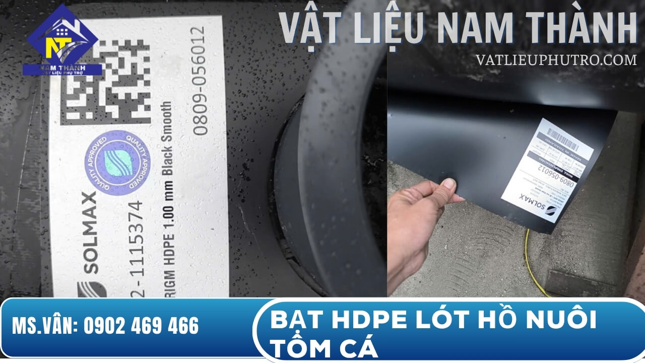 Bạt HPDE lót hồ nuôi tôm cá