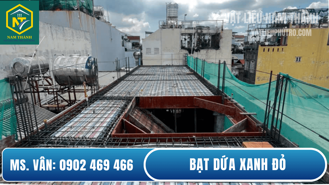 Bạt dứa xanh đỏ