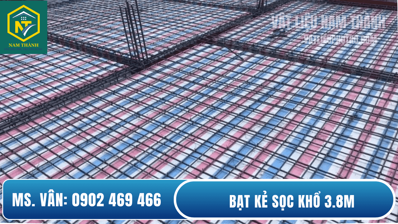 Bạt kẻ sọc khổ 3.8M
