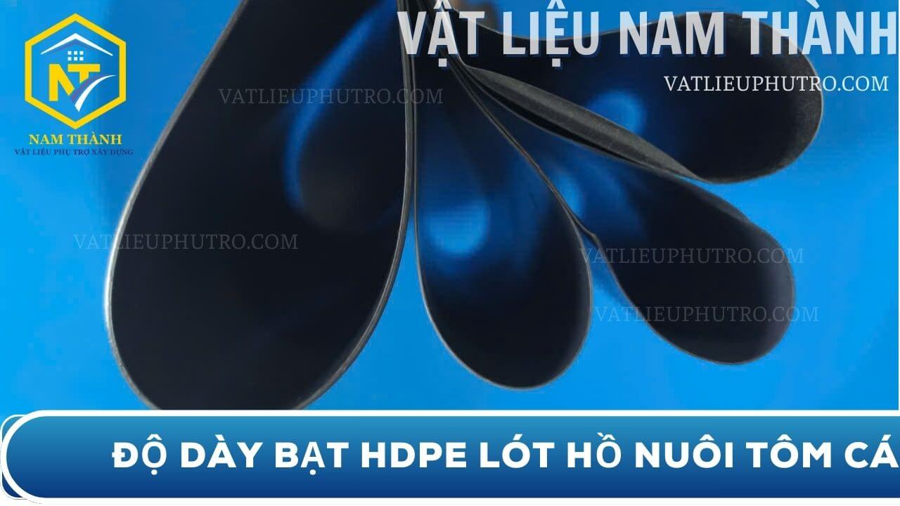 Độ dày bạt dùng để lót hồ nuôi tôm cá