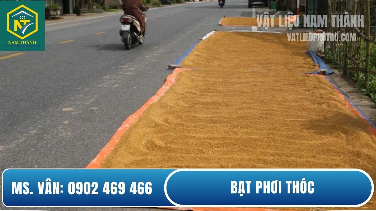Bạt phơi thóc giá rẻ