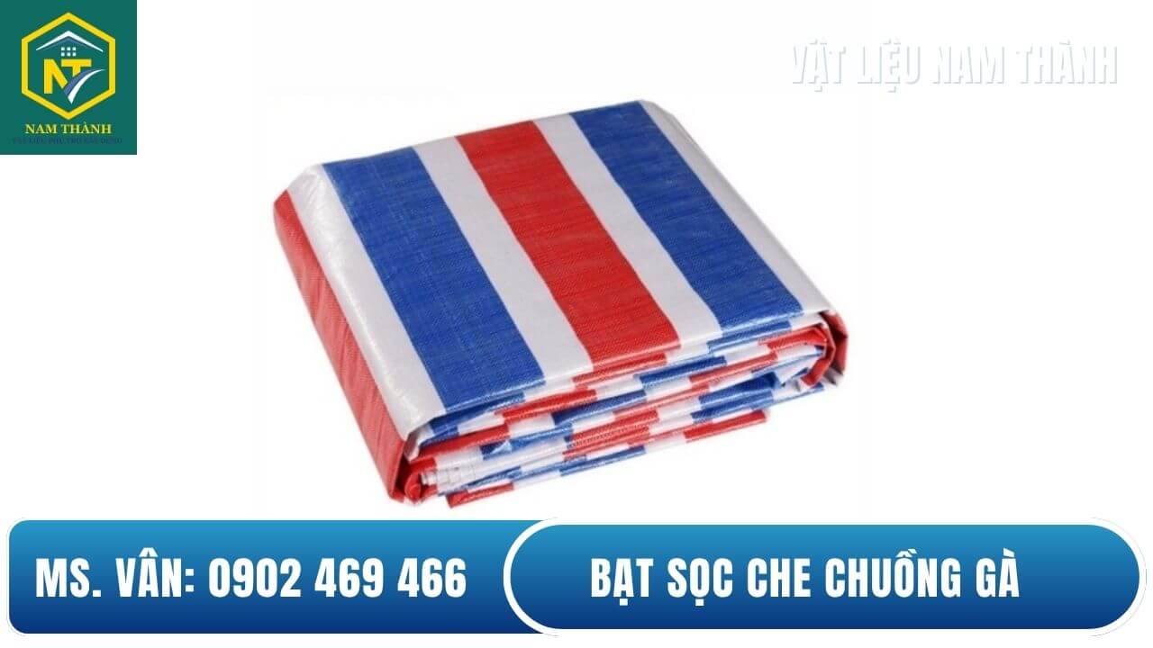 Bạt sọc che chuồng gà