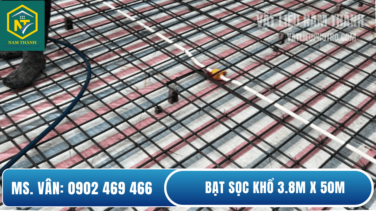 Bạt sọc khổ 3.8M x 50M