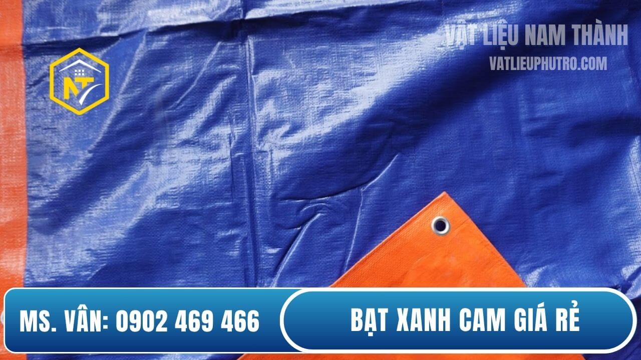 Bạt xanh cam khổ 6m