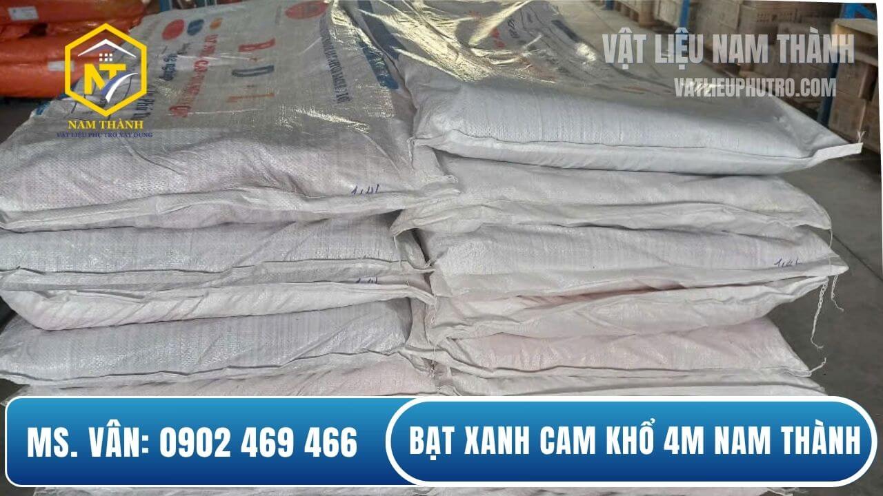 Bạt xanh cam khổ 4m - Nam Thành