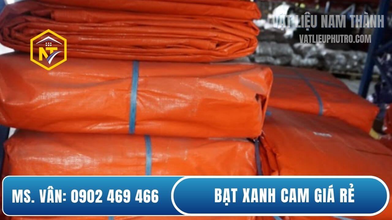 Bạt xanh cam giá rẻ trên thị trường