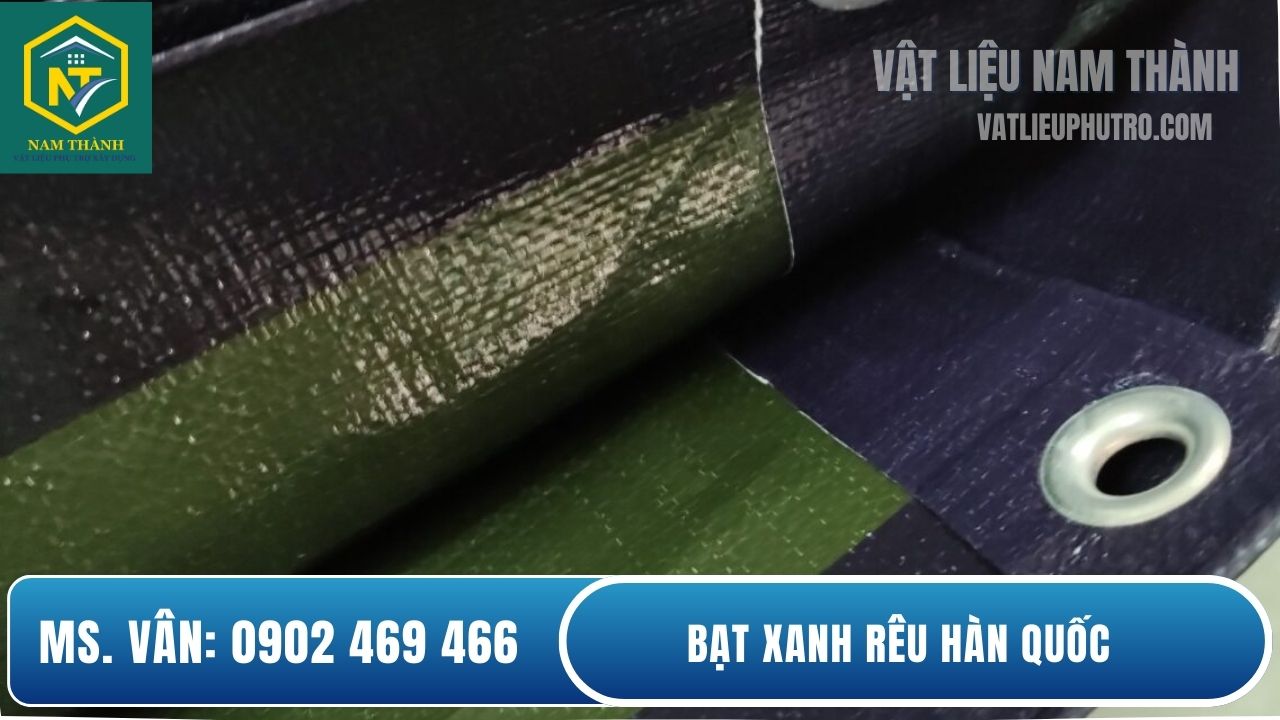 Bạt Hàn Quốc xanh rêu