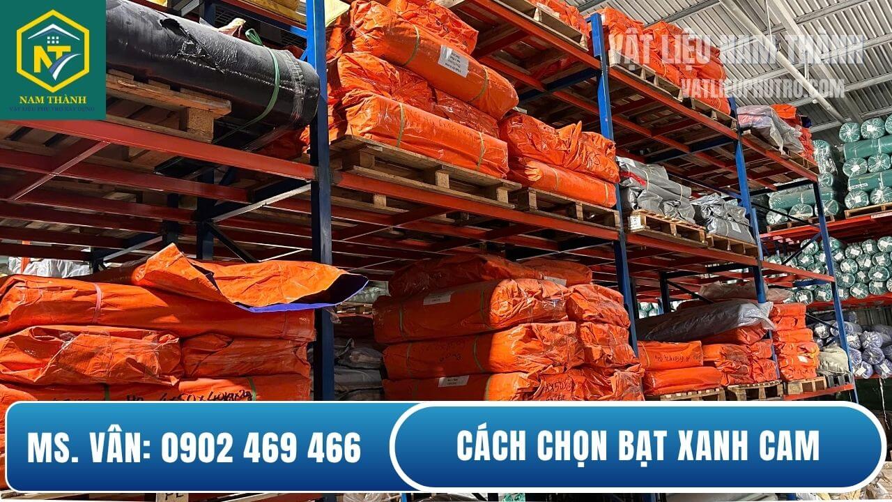 Cách chọn bạt xanh cam
