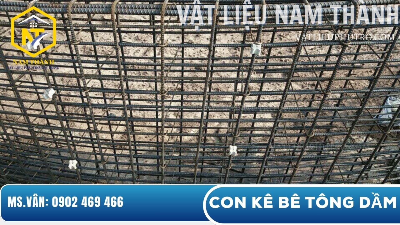 con kê bê tông dầm