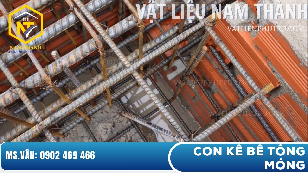 Con kê bê tông móng